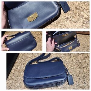 Stunning blue Ralph Lauren purse